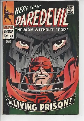 Buy Daredevil #38 F+ (7.0) 1968 - Sweet Gene Colan Dr Doom Cover & Art • 59.27£