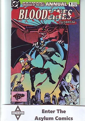 Buy Dc Comics Batman Shadow Of The Bat Annual 1 Jan 1993 Free  P&p Same Day Dispatch • 4.99£