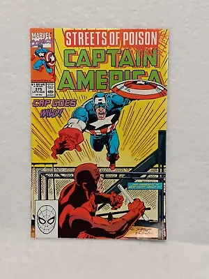 Buy Marvel Comics Captain America Issue #375 August 1990 • 6.23£