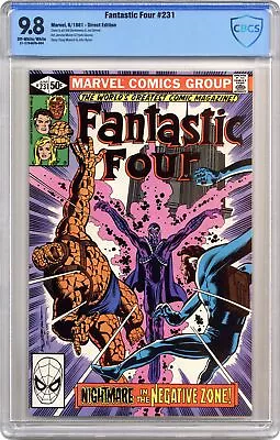 Buy Fantastic Four #231 CBCS 9.8 1981 21-2764AF6-004 • 73.66£