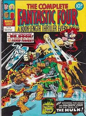 Buy The Complete Fantastic Four #24 March 8th 1978 *MARVEL UK* • 6.99£
