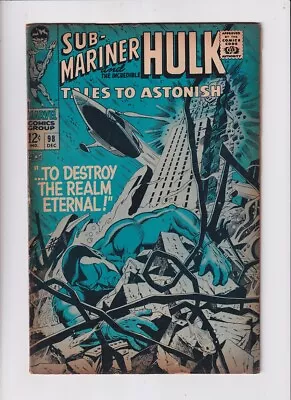 Buy Tales To Astonish (1959) #  98 (4.0-VG) (1868160) Sub-Mariner, Hulk 1967 • 18£