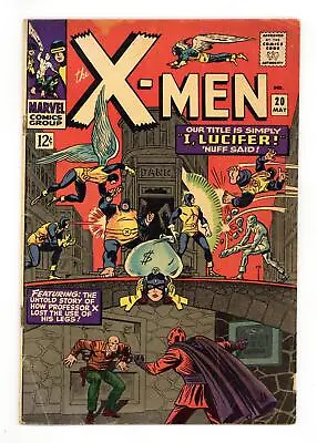 Buy Uncanny X-Men #20 GD 2.0 1966 • 31.60£