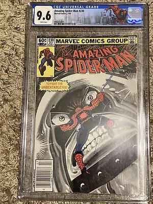 Buy 1982 Marvel Amazing Spider-man 230 Juggernaut Madame Web Cgc 9.6 White Newsstand • 157.66£