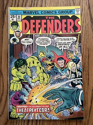 Buy Defenders #30 (Marvel 1975) Hulk , Dr Strange, Valkyrie! Bronze Age • 2.36£