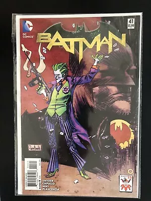 Buy BATMAN #41. New 52. Sean Murphy Joker Variant Cover.  (NM) - DC Comics 2015. • 5£