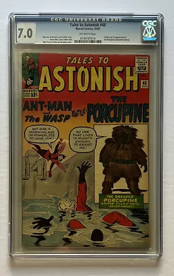 Buy TALES TO ASTONISH #48 CGC 7.0 Marvel Comics 1963, 1st App Porcupine • 221.36£