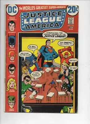 Buy JUSTICE LEAGUE OF AMERICA #105, VG, Superman, Batman, Flash, Atom, DC, 1973 • 11.98£