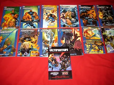 Buy Ultimate Fantastic Four 1-60 Vol 1-3 4 5 6 7 8 9 10 11 Tpb Graphic Novel Volume • 250£