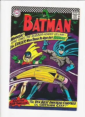 Buy Batman, 188 D.C.  Comic    KEY🔑(DC 1966) CLASSIC ERASER CVR Carmine Infantino, • 78.87£