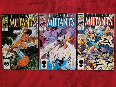 Buy 3x The New Mutants Numbers 55, 56 & 57 From 1987 Marvel Comics  • 2.49£