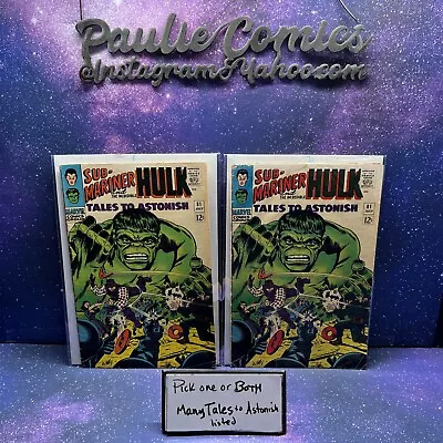 Buy Tales To Astonish #81 1st Boomerang MCU Namor/Hulk Lee Kirby Marvel Comics 1966 • 14.38£