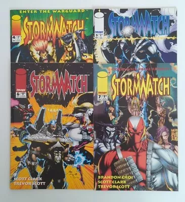 Buy Lot Of 4 1993 Image Stormwatch Comics #4-7 VF/NM  • 9.93£