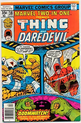 Buy Marvel Two-In-One (Marvel, 1974 Series) #38 VF  Thing & Daredevil • 2.79£