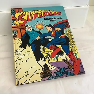 Buy Superman Official Annual 1980 DC Comics Egmont Vintage 80s Nostalgia • 8.95£