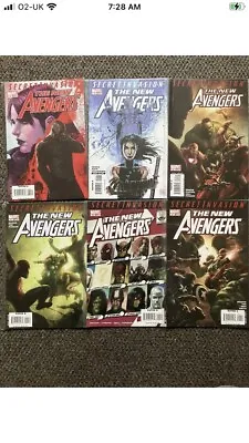 Buy The New Avengers 38, 39, 40, 41, 42, 43, 44, 45, 46, 47 Secret Invasion • 9.99£