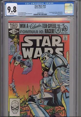 Buy Star Wars #53 CGC 9.8 1981 Marvel Comics • 158.08£