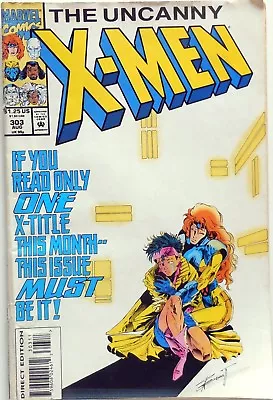 Buy 1993 Marvel Comics Uncanny X-men N.303 • 2.11£
