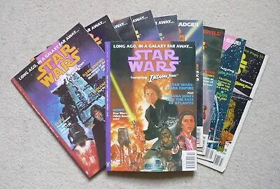 Buy Star Wars #1 To #10 Featuring Indiana Jones Complete FN (1992/3) Dark Horse • 50£