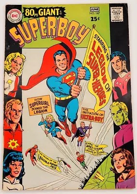 Buy Superboy #147 (1968)  / Vf / Origins Of The Legion Of Super-heroes Dc Silver Age • 39.62£