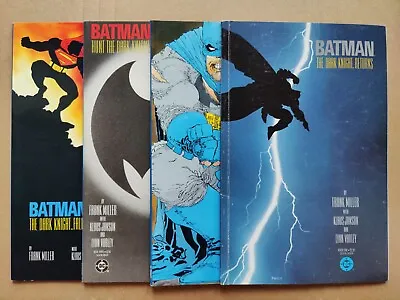 Buy BATMAN: THE DARK KNIGHT RETURNS 1 2 (2nd Prints) 3 4 (1st Prints) DC 1986 1-4 • 52.58£