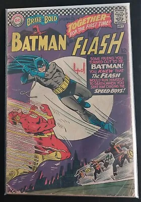 Buy Brave And The Bold #67 Batman And The Flash DC Comics - 1966 - Low Grade • 20£