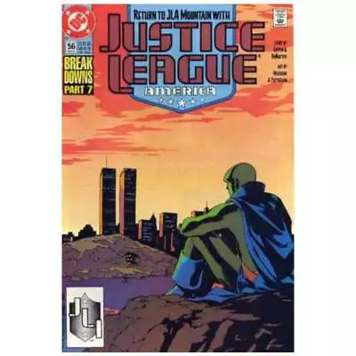 Buy Justice League (1987 Series) #56 In Near Mint Minus Condition. DC Comics [n` • 3.31£