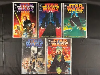 Buy Lot Of 5 Star Wars: Dark Empire #1-4, 6 Dark Horse Comics 1991-92 VF/NM • 72.98£