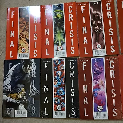 Buy Final Crisis 1 To 7 And Submit Grant Morrison  • 24£