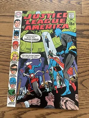 Buy Justice League Of America #78 (DC 1970) 1st S.A. Vigilante, 1st JL Satellite VF+ • 23.71£