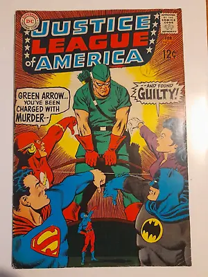 Buy Justice League Of America #69 Feb 1969 FINE+ 6.5 Carmine Infantino Cover Art • 19.99£