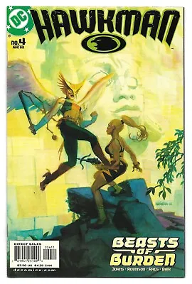 Buy Hawkman #4 (Vol 4) : NM- :  Beasts Of Burden  : Shadow Thief • 1.95£