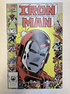 Buy Iron Man #212 NM 25th Anniversary Issue 1986 Marvel Comics • 11.95£