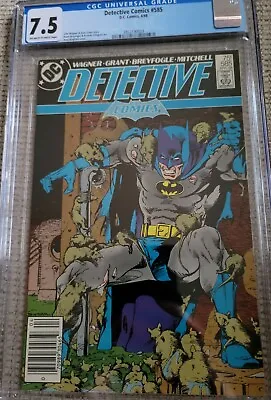 Buy DETECTIVE COMICS #585 CGC 7.5 NEWSSTAND 1ST App RAT CATCHER Batman Suicide Squad • 41.70£
