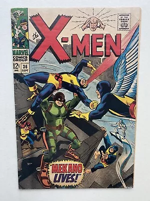 Buy X-men #36 (Marvel 1967) 1st Appearance Of Mekano - Silverage GEMINI SHIPPED! • 19.98£