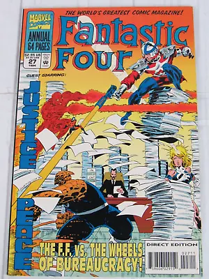 Buy Fantastic Four Annual #27 Jan. 1994 Marvel Comics • 5.75£