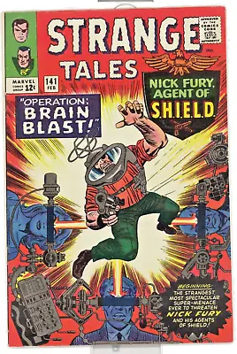 Buy Strange Tales 141 F 5.0 Nick Fury Marvel 1966 Glossy Comic • 15.77£