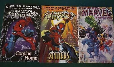 Buy The Amazing Spiderman Set Of 3 TPB.: Coming Home By John Romita, J. Michael... • 23.64£