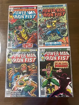 Buy Marvel Comics Power Man And Iron Fist Lot #51, 52, 53, 59 • 16.05£