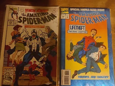 Buy The Amazing Spider-Man #374 Marvel Comic Venom Appearance & Amz 388 • 9.64£