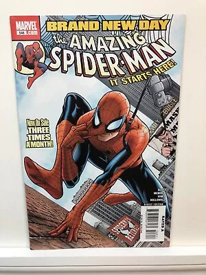 Buy Amazing Spider-Man  # 546   NEAR MINT   February 2008   Creator Names Below... • 23.72£