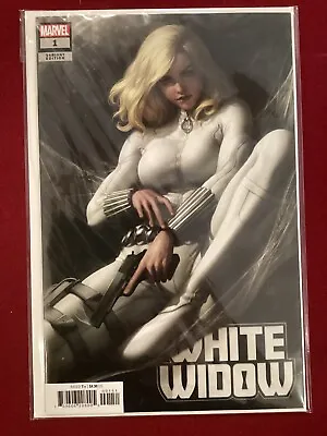 Buy White Widow #1 Stanley Artgerm Lau Variant (Marvel Comics) • 4£
