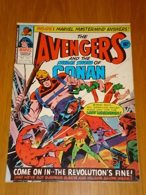 Buy Avengers #131 British Weekly 1976 March 20 Marvel • 3.99£