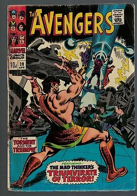 Buy Marvel Comics Avengers 39 1967 2.0 G Hercules • 19.99£