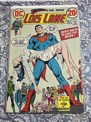 Buy Superman's Girlfriend Lois Lane 128 Death Wedding Dress Wonder Woman Batman 1972 • 13.58£