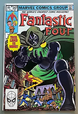 Buy Fantastic Four #247 (Marvel Comics 1982) Doctor Doom! This Land Is Mine! • 19.76£