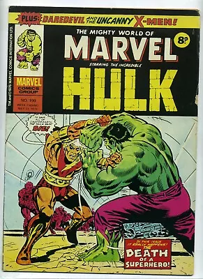 Buy Mighty World Of MARVEL Starring The INCREDIBLE HULK # 190 • 5.99£