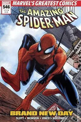 Buy Amazing Spider-Man #546 VF- 7.5 2010 Stock Image • 25.30£