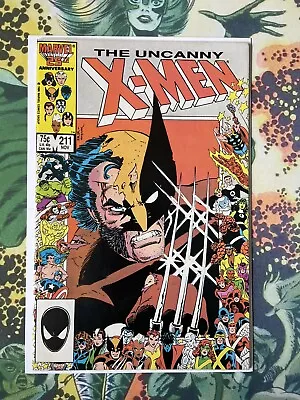 Buy Uncanny X-Men #211  HIGH GRADE Marvel Comic KEY 1st Full Marauders App • 80£