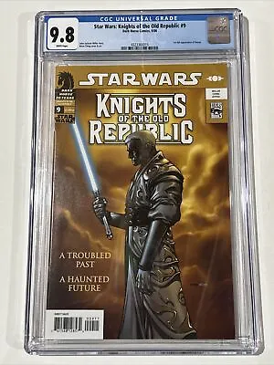 Buy Star Wars Knights Of The Old Republic #9 CGC 9.8 WP -  2006 - 1st App. Revan • 788.48£